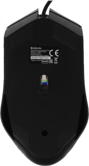 Мышь Defender Flash MB-600L черный оптическая 1200dpi USB 3but (52600) - купить недорого с доставкой в интернет-магазине