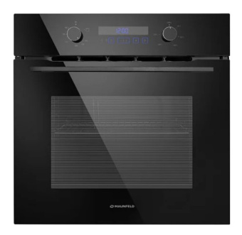 Духовой шкаф Газовый Maunfeld MOGM703B2 черный - купить недорого с доставкой в интернет-магазине