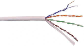 Кабель информационный Lanmaster LAN-5EUTP-HFLT-GY кат.5E UTP 4 пары 24AWG LSZH внутренний 305м серый - купить недорого с доставкой в интернет-магазине