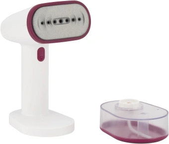 Отпариватель ручной Hyundai H-HS02890 1650Вт белый/вишневый - купить недорого с доставкой в интернет-магазине