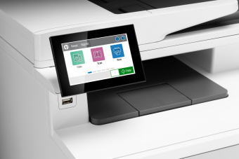 МФУ лазерный HP Color LaserJet Enterprise M480f (3QA55A) A4 Duplex Net белый - купить недорого с доставкой в интернет-магазине