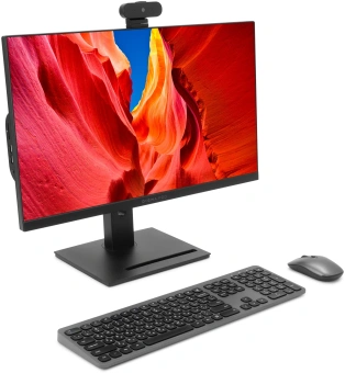 Моноблок Digma Pro Vision 23.8" Full HD Ryzen 3 5425U (2.7) 16Gb SSD512Gb RGr CR Windows 11 Pro Eth WiFi BT 90W клавиатура мышь Cam черный 1920x1080 - купить недорого с доставкой в интернет-магазине