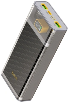 Мобильный аккумулятор Hoco J103A 20000mAh 2A серый (88948) - купить недорого с доставкой в интернет-магазине