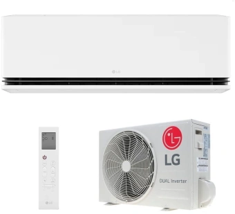 Сплит-система LG Deluxe Pro H09S1D белый - купить недорого с доставкой в интернет-магазине
