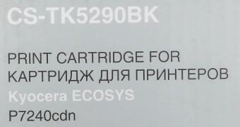 Картридж лазерный Cactus CS-TK5290BK TK-5290BK черный (17000стр.) для Kyocera Ecosys P7240cdn - купить недорого с доставкой в интернет-магазине