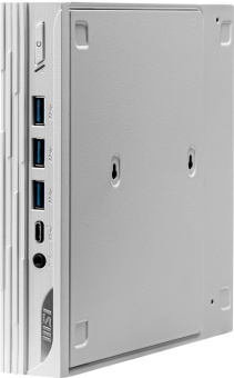 Неттоп MSI Pro DP10 13M-088RU U300 (1.2) 4Gb SSD128Gb UHDG Windows 11 Professional GbitEth WiFi BT 120W белый (9S6-B0A612-088) - купить недорого с доставкой в интернет-магазине