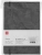 Блокнот Deli EN123LGREY A5 210х143мм искусст. кожа 80л линейка твердая обложка серый - купить недорого с доставкой в интернет-магазине