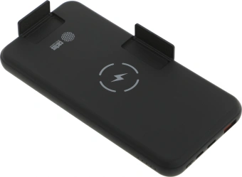 Мобильный аккумулятор Cactus CS-PBFSQT-10000 10000mAh QC/PD 18W 3A USB-A/USB-C беспров.зар. черный - купить недорого с доставкой в интернет-магазине
