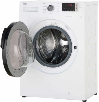 Стиральная машина Beko WSPE6H612W класс: A загр.фронтальная макс.:6.5кг белый инвертор - купить недорого с доставкой в интернет-магазине