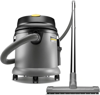 Строительный пылесос Karcher NT 27/1 1380Вт (уборка: сухая/сбор воды) серый - купить недорого с доставкой в интернет-магазине
