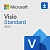 Ключ активации Microsoft Visio Standard 2024 All Lng PK Lic Online DwnLd C2R NR (EP2-07167)