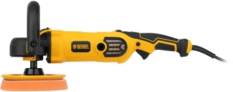 Полировальная машина Denzel CP-180 1400Вт 3000об/мин рез.шпин.:M14 d=180мм (27701) - купить недорого с доставкой в интернет-магазине