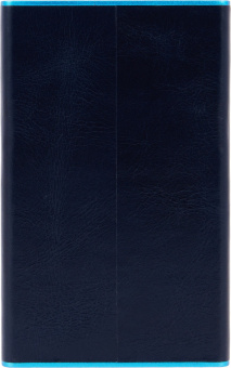Чехол для кредитных карт Piquadro Blue Square PP4825B2BLR/BLU2 темно-синий натур.кожа - купить недорого с доставкой в интернет-магазине