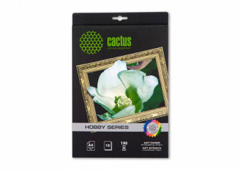 Фотобумага Cactus CS-DA419010L A4/190г/м2/10л./белый матовое лён для струйной печати - купить недорого с доставкой в интернет-магазине