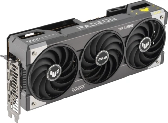 Видеокарта Asus PCI-E TUF-RX9070XT-O16G-GAMING AMD Radeon RX 9070XT 16Gb 256bit GDDR6 2520/20000 HDMIx1 DPx3 HDCP Ret - купить недорого с доставкой в интернет-магазине