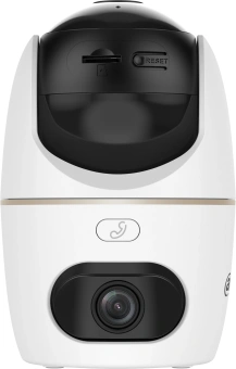 Камера видеонаблюдения IP Dahua DH-IPC-H3DP-3F-0360B Wi-Fi 3.6-3.6мм цв. корп.:белый/черный (DH-H3D-3F) - купить недорого с доставкой в интернет-магазине