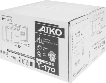 Сейф мебельный Aiko T 170 KL 170x260x230мм ключевой (S10399210514) - купить недорого с доставкой в интернет-магазине