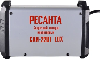 Сварочный аппарат Ресанта САИ-220Т LUX инвертор ММА DC 7.8кВт - купить недорого с доставкой в интернет-магазине
