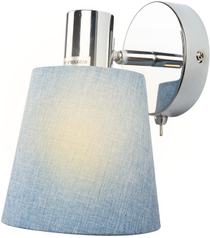 Светильник Hiper Sandra H113-1 настен. голубой/хром - купить недорого с доставкой в интернет-магазине