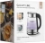Чайник электрический Galaxy Line GL 0561 1.7л. 2200Вт серебристый корпус: стекло/пластик (ГЛ0561) - купить недорого с доставкой в интернет-магазине