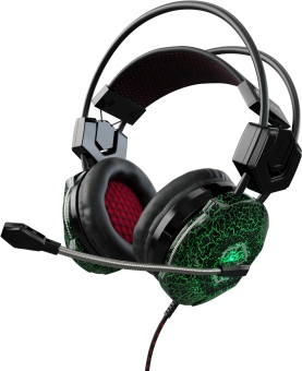 Наушники с микрофоном Оклик HS-L500G TOXIC черный 2.2м мониторные оголовье (472656) - купить недорого с доставкой в интернет-магазине