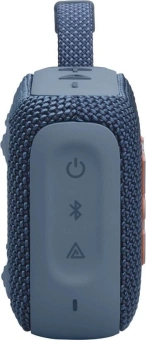 Колонка порт. JBL GO 4 синий 4.2W 1.0 BT 850mAh (JBLGO4BLU) - купить недорого с доставкой в интернет-магазине