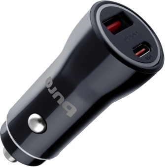 Автомобильное зар./устр. Buro BUCN1 18W 3A (PD+QC) USB-C/USB-A универсальное черный (BUCN18P110BK) - купить недорого с доставкой в интернет-магазине