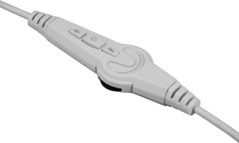Наушники с микрофоном Defender Glitch белый 21м накладные USB оголовье (62490) - купить недорого с доставкой в интернет-магазине