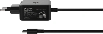 Блок питания Digma DM-U45-GAN автоматический 45W 5V-20V 3A от бытовой электросети - купить недорого с доставкой в интернет-магазине