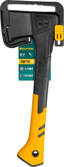 Топор Kraftool X7 малый черный/желтый (20660-07) - купить недорого с доставкой в интернет-магазине