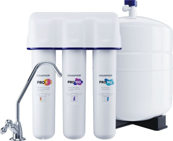Водоочиститель Аквафор Osmo Pro-100-3-А-М белый 10л. - купить недорого с доставкой в интернет-магазине