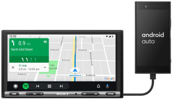 Автомагнитола Sony XAV-AX3250 2DIN 4x55Вт 6.95" ПДУ RDS - купить недорого с доставкой в интернет-магазине