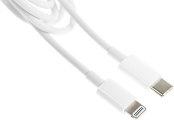 Кабель Xiaomi BHR4421GL USB Type-C (m)-Lightning (m) 1м белый - купить недорого с доставкой в интернет-магазине