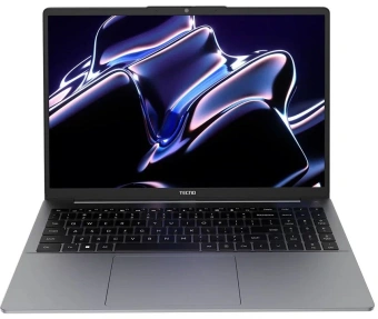 Ноутбук Tecno MegaBook K16SAA Core i3 1315U 8Gb SSD256Gb Intel UHD Graphics 16" IPS WUXGA (1920x1200) Windows 11 Home grey WiFi BT Cam 6060mAh (71003300470) - купить недорого с доставкой в интернет-магазине