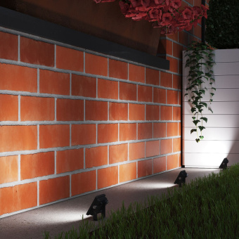 Прожектор уличный Gauss Elementary 613100310 светодиодный 10Втчерный - купить недорого с доставкой в интернет-магазине