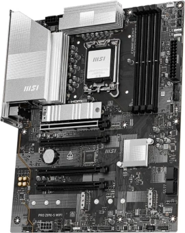 Материнская плата MSI PRO Z890-S WIFI Soc-1851 Intel Z890 ATX AC`97 8ch(7.1) 2.5Gg RAID+HDMI+DP - купить недорого с доставкой в интернет-магазине