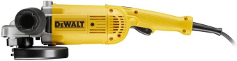 Углошлифовальная машина DeWalt DWE490-QS 2000Вт 6600об/мин рез.шпин.:M14 d=230мм - купить недорого с доставкой в интернет-магазине