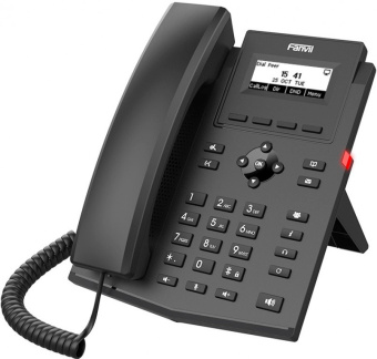 Телефон IP Fanvil X301P черный (упак.:10шт) - купить недорого с доставкой в интернет-магазине