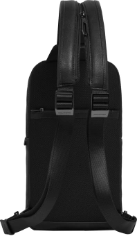 Рюкзак слинг мужской Piquadro Cronus CA6686S134/N черный кожа - купить недорого с доставкой в интернет-магазине