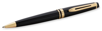 Ручка шариков. Waterman Expert 3 (CWS0951700) Black Laque GT M син. черн. подар.кор. - купить недорого с доставкой в интернет-магазине