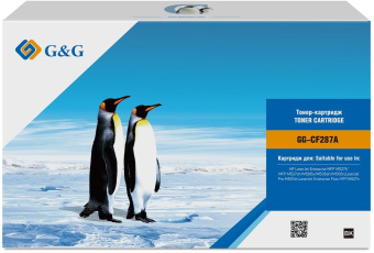 Картридж лазерный G&G GG-CF287A черный (9000стр.) для HP LJ M506dn/M506n/M506x - купить недорого с доставкой в интернет-магазине