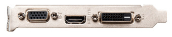 Видеокарта MSI PCI-E N730K-2GD3/LP NVIDIA GeForce GT 730 2Gb 64bit GDDR3 902/1600 DVIx1 HDMIx1 CRTx1 HDCP Ret low profile - купить недорого с доставкой в интернет-магазине