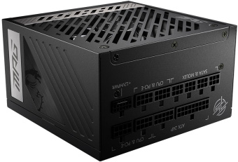 Блок питания MSI ATX 750W MPG A750G 80+ gold 24pin APFC 135mm fan 8xSATA Cab Manag RTL - купить недорого с доставкой в интернет-магазине