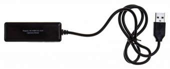 Разветвитель USB 2.0 Buro BU-HUB4-0.5L-U2.0 4порт. черный - купить недорого с доставкой в интернет-магазине
