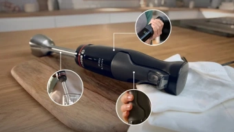 Блендер погружной Bosch MSM4B610 1000Вт черный - купить недорого с доставкой в интернет-магазине