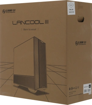 Корпус Lian-Li Lancool III черный без БП ATX 10x120mm 3x140mm 2xUSB3.0 audio bott PSU - купить недорого с доставкой в интернет-магазине