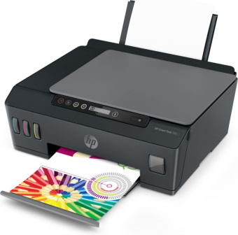 МФУ струйный HP Smart Tank 500 AIO (4SR29A) A4 черный - купить недорого с доставкой в интернет-магазине