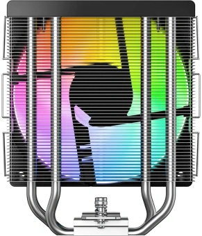 Устройство охлаждения(кулер) ID-Cooling SE-214-XT V2 ARGB Soc-AM5/AM4/1200/1700/1851 серебристый/черный 4-pin 16-27.2dB Al+Cu 200W 810gr Ret (SE-214-XT V2 ARGB) - купить недорого с доставкой в интернет-магазине