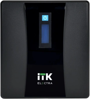Источник бесперебойного питания ITK Electra EET-1200VA-1-002-S 720Вт 1200ВА черный - купить недорого с доставкой в интернет-магазине