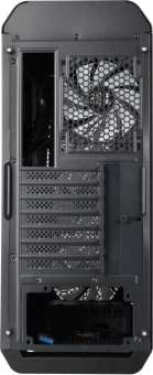 Корпус Aerocool Aero One Frost-G-BK-v1 черный без БП ATX 4x120mm 2x140mm 2xUSB3.0 audio bott PSU - купить недорого с доставкой в интернет-магазине